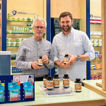 CANIFEL Vitamine für Hunde, mit Vitamin B Komplex, Biotin Hunde hochdosiert, Vitamin C, E & Folsäure, Bierhefe Tabletten für Hund, Apotheker Rezeptur, Made in Germany, 150 Stück