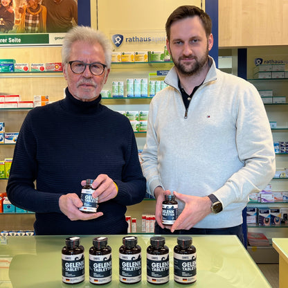 CANIFEL Gelenktabletten Hund Apotheker Rezeptur mit Grünlippmuschel, Glucosamin & MSM 13-in-1 komplex - 90 Stück Premium Gelenkschutz